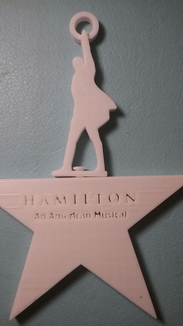 Hamilton Spinning Ornament